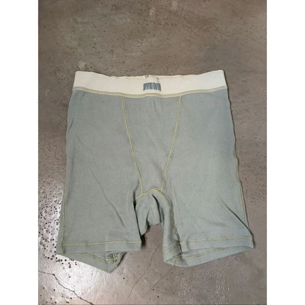 Skims Cotton Ribbed Shorts - Picture 2 of 8